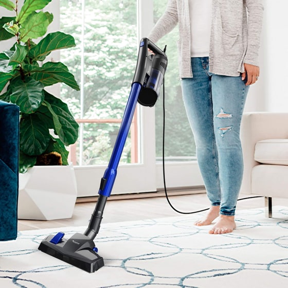 TURBOTRONIC TT-MF8 600 W 0.7 L Μπλε Σκούπα Stick image 8