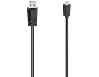 Καλώδιο Hama USB-A Male σε micro USB Male - 1.5m image 1