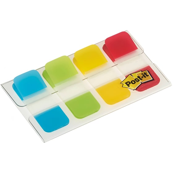 Αυτοκόλλητοι Σελιδοδείκτες 3M Post-it 15.8x38.1 mm image 0