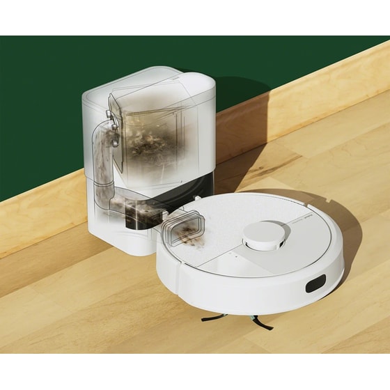 IROBOT ROOMBA 105 Combo + AutoEmpty Dock για Σκούπισμα και Σφουγγάρισμα Λευκό Σκούπα Ρομπότ image 1