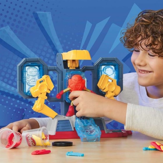 Hasbro Play-Doh Marvel Iron Man Armor Maker Lab image 5