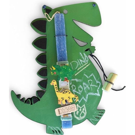 Λαμπάδα LifeLikes Δεινόσαυρος Μαυροπίνακας image 0