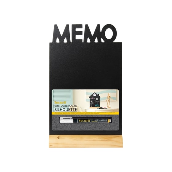 Επιτραπέζιος Μαυροπίνακας Memo Securit 34,5x21x6cm image 0