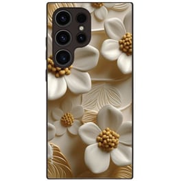Θήκη Samsung Galaxy S24 Ultra - Sonique 3D Flower Series - White