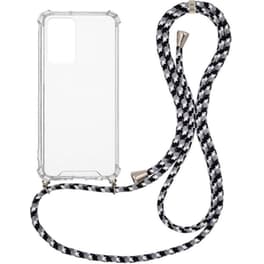 Θήκη Xiaomi Redmi Note 11S - Sonique Armor Clear Με Κορδόνι  - Μαύρο