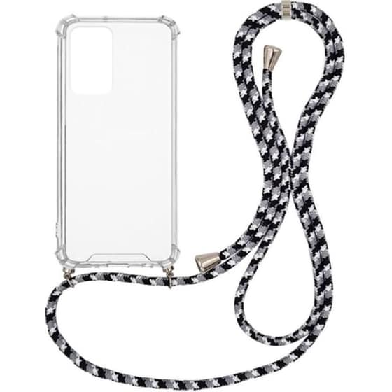 Θήκη Xiaomi Redmi Note 11S - Sonique Armor Clear Με Κορδόνι  - Μαύρο image 0