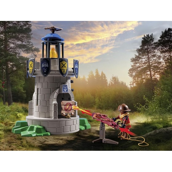 PLAYMOBIL® Novelmore Πύργος Ιπποτών με δράκο και σιδηρουργό (71483) image 5