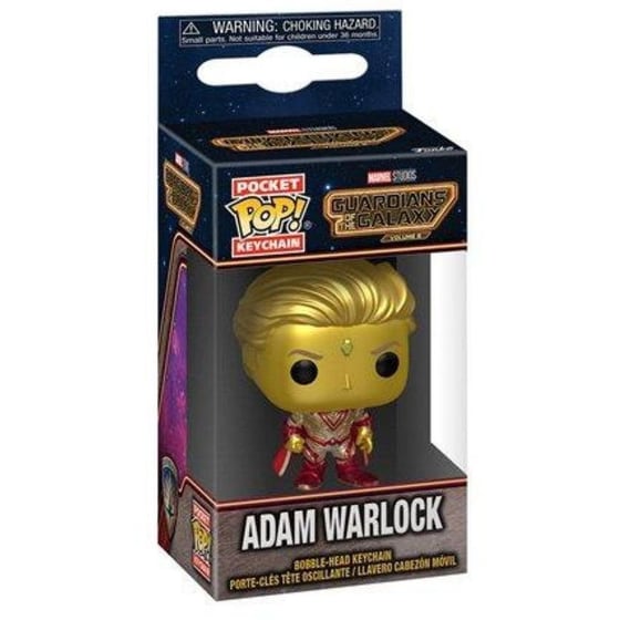 Funko Pocket Pop! Keychain - Guardians Of The Galaxy - Adam Warlock image 0