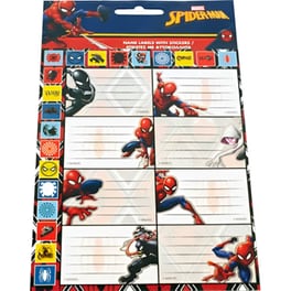 Αυτοκόλλητες Ετικέτες Gim Spiderman