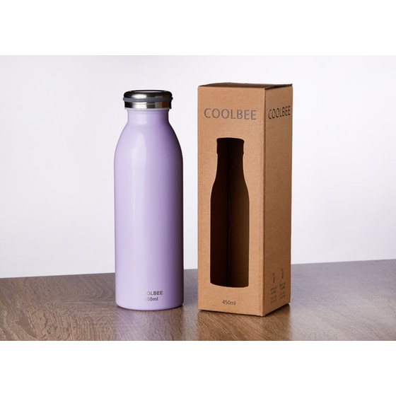 Μπουκάλι Θερμός Αλουμινίου 450Ml Purple image 0