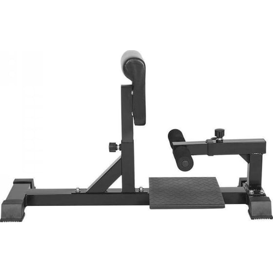 Ρυθμιζόμενος Πάγκος Γυμναστικής Sissy Squat GorillaSports G576 101.1x37.4x55.7cm - Μαύρο image 4