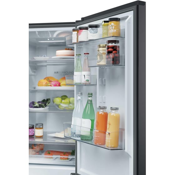 HAIER HDPR3618DNPD Total No Frost 355 Lt Dark Inox Ψυγειοκαταψύκτης image 10