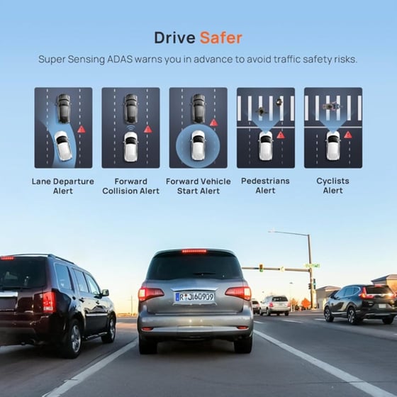 Dash Camera 70mai A800SE-1 2160p - Μαύρο image 8