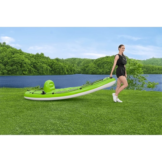 Καγιάκ Φουσκωτό Μονοθέσιο Bestway Hydro-Force Koracle 285cm - Πράσινο image 3