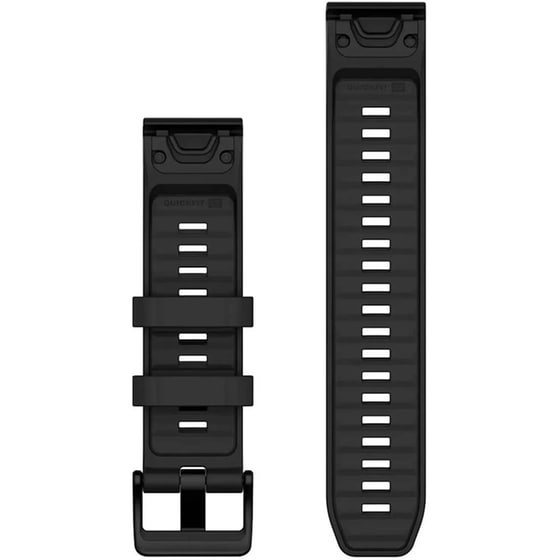 Λουράκι Garmin QuickFit 22 Silicone Band για Garmin QuickFit 22mm - Black image 1
