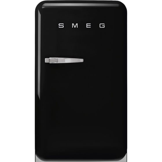 SMEG FAB10HRBL5 135 Lt Μαύρο Μονόπορτο Ψυγείο image 0