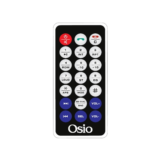 Osio Aco-4530Ubt Ηχοσύστημα Αυτοκινήτου Universal 1DIN - Μαύρο image 1