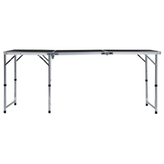 Vidaxl Τραπέζι Κάμπινγκ Πτυσσόμενο Γκρι 180 X 60 Εκ. Αλουμινίου image 3