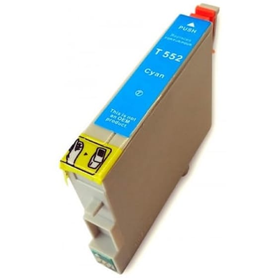 Συμβατό Epson T0552 Κυανό Μελάνι Εκτυπωτή C13t055240 image 0