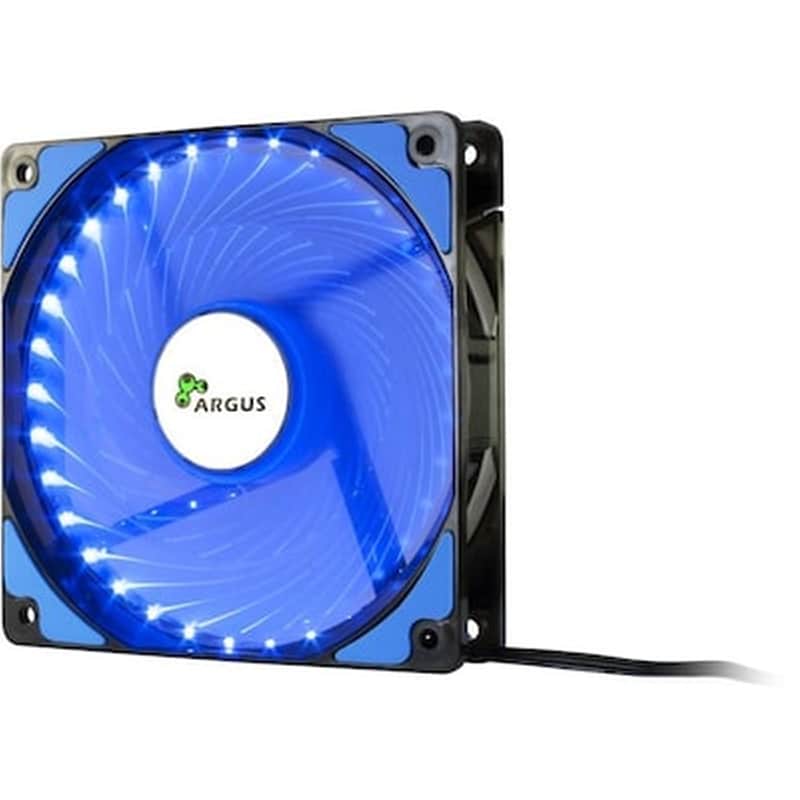 INTER-TECH Case Fan Inter-Tech Argus L-12025 120mm με μονόχρωμο LED φωτισμό