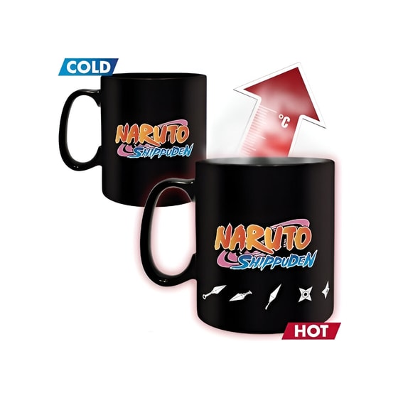 Κούπα Abysse Corp Naruto Shippuden Κεραμική 460 ml - Μαύρο image 1