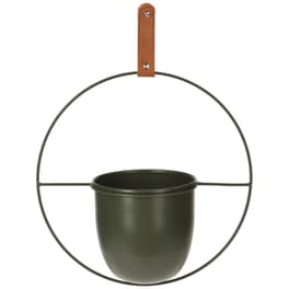 Διακοσμητικό Τοίχου Κασπώ Spitishop Μεταλλικό Φ30x15 - Χακί
