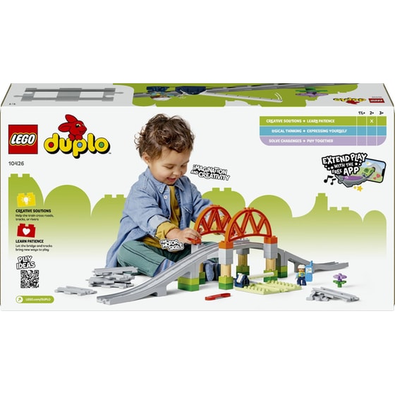 LEGO® DUPLO® Town Σετ Επέκτασης με Γέφυρα και Τροχιές Τρένου (10426) image 8