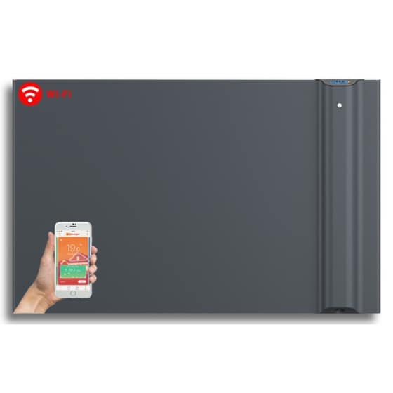 RADIALIGHT KLIMA 10 Θερμοπομπός Τοίχου με WiFi 1000W Γκρι image 0