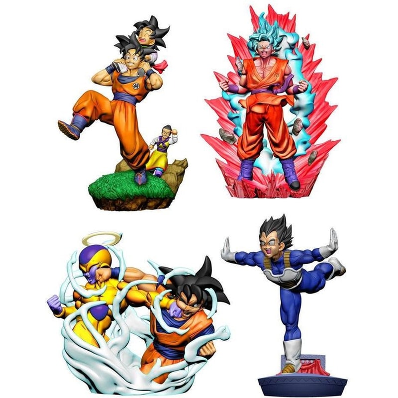 MEGAHOUSE Φιγούρα MEGAHOUSE Dragonball Vegeta Goku 8 cm