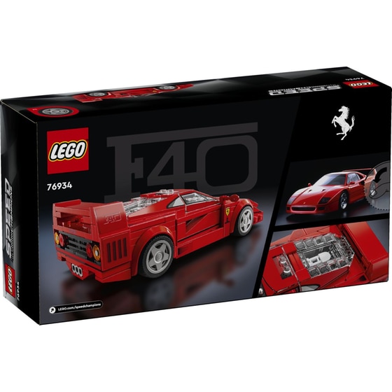 LEGO® Speed Champions Ferrari F40 Supercar (76934) image 3