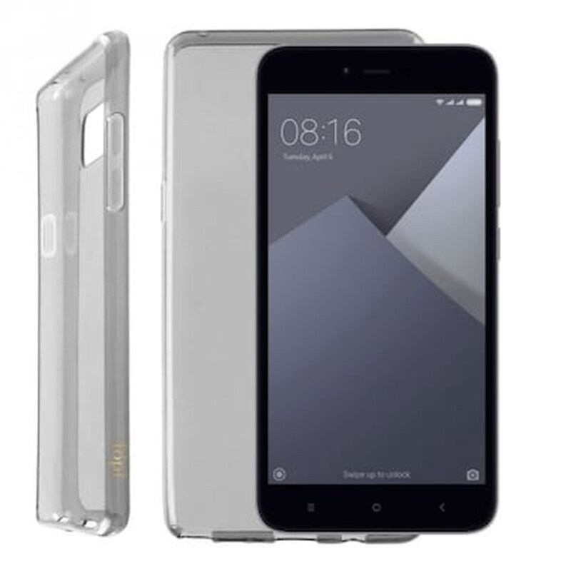 Θήκη Xiaomi Redmi Note 5A Prime - Idol 1991 Air Slimcolor - Διάφανο Γκρι
