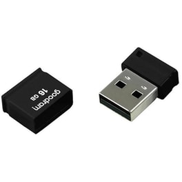 Goodram 16GB USB 2.0 Stick - Μαύρο