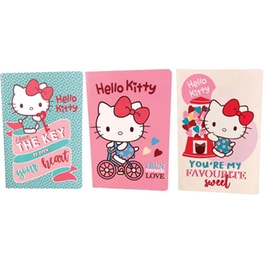 Σημειωματάριο Gim Α5 Hello Kitty Sweetheart (3 Τεμάχια)