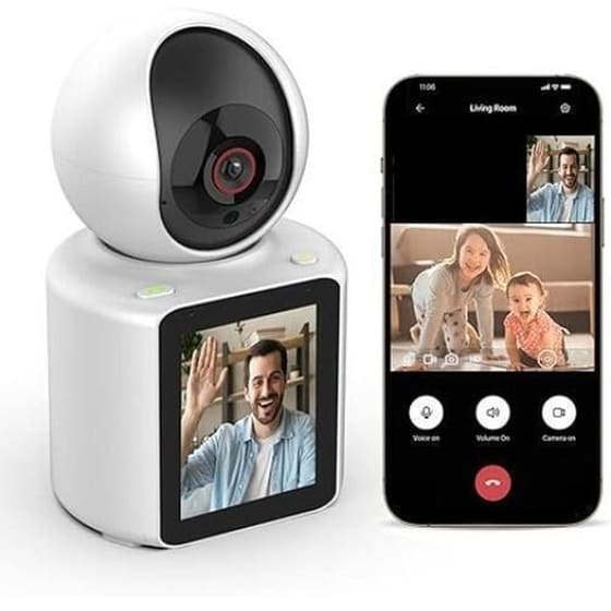 Ασύρματη IP Camera Andowl Q-K9 Dome 1080p Full HD Εσωτερική με WiFi, Ηχείο & Φακό 2.8mm image 1