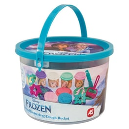 AS Company Πλαστελίνη Disney Frozen Κουβαδάκι Με 4 Βαζάκια Και 8 Εργαλεία