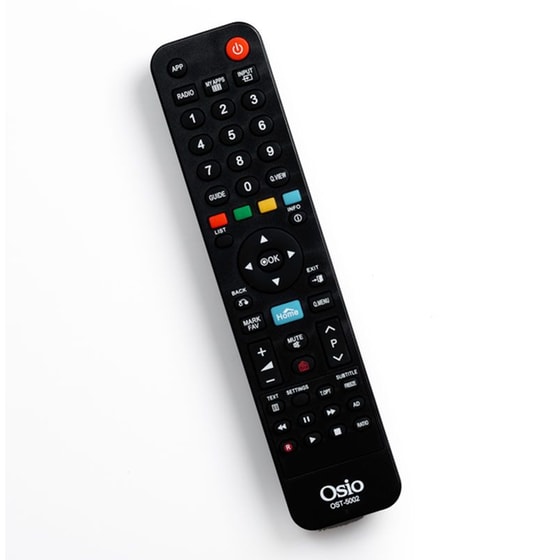 Τηλεχειριστήριο Τηλεόρασης Osio OST-5002 για LG - Μαύρο image 2