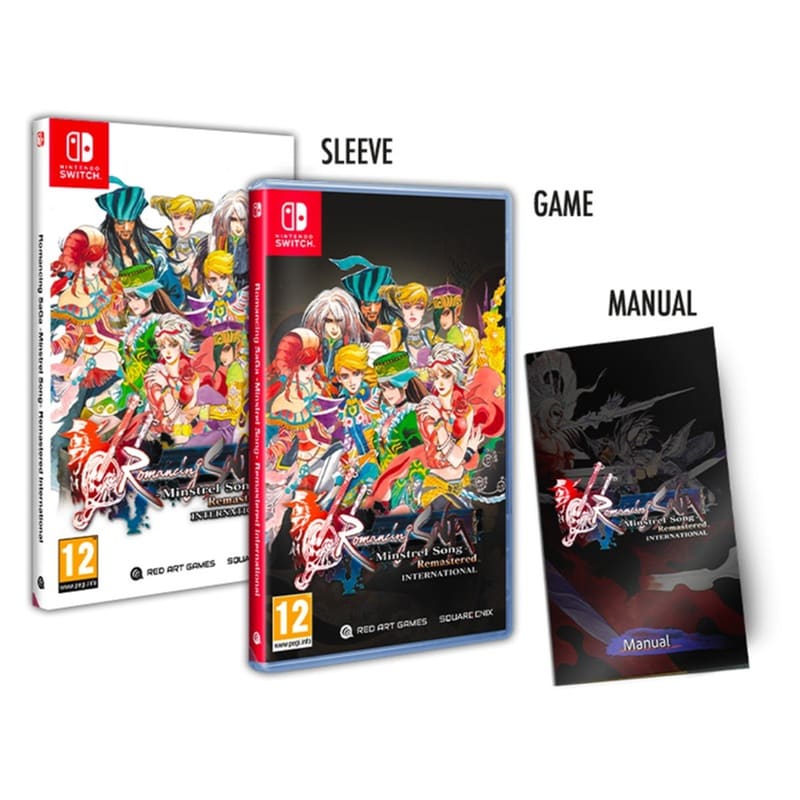 Romancing SaGa: Mistrel Song Remastered International - Nintendo Switch