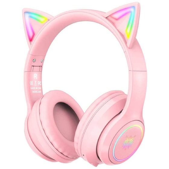 Ασύρματα Gaming Ακουστικά Κεφαλής Onikuma Β90 - Pink image 0