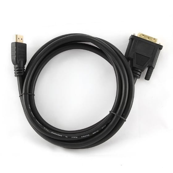 Καλώδιο Gembird DVI-D male σε HDMI male - 1.8m image 2