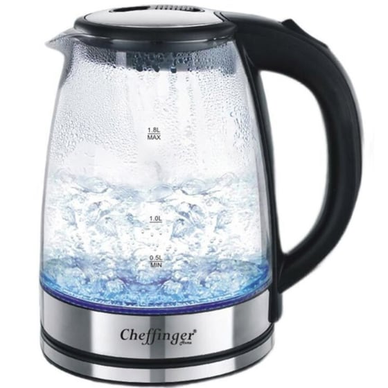 CHEFFINGER CF-GWK1.8 1500 W 1.8 L Ασημί Βραστήρας image 2