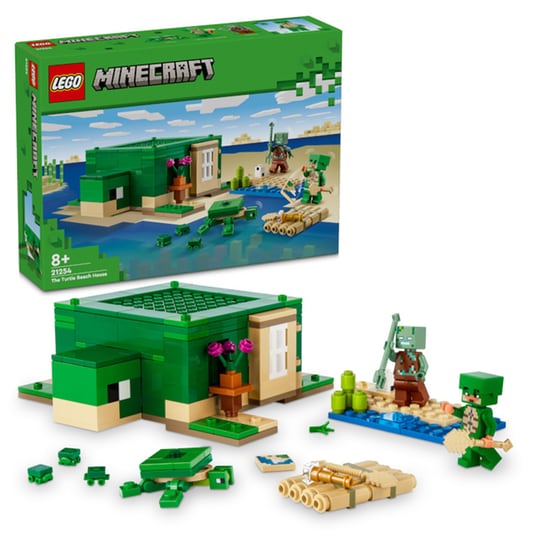 LEGO® Minecraft The Turtle Beach House (21254) image 1