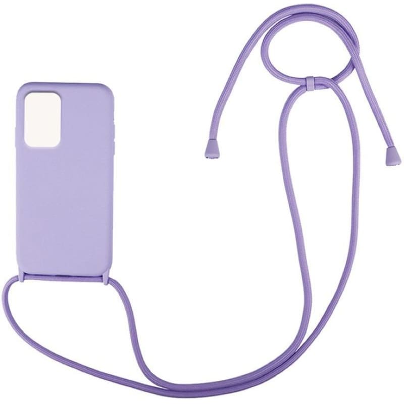 Θήκη Xiaomi Redmi Note 11 Pro Plus 5G - My Colors Carryhang Με Κορδόνι - Λιλά