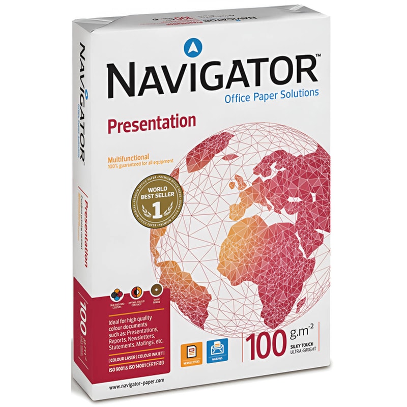 NAVIGATOR Navigator Χαρτί Εκτύπωσης A4 100gr 500 φύλλα