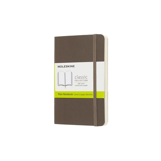 Σημειωματάριο Moleskine Classic Plain Καφέ - Pocket image 0