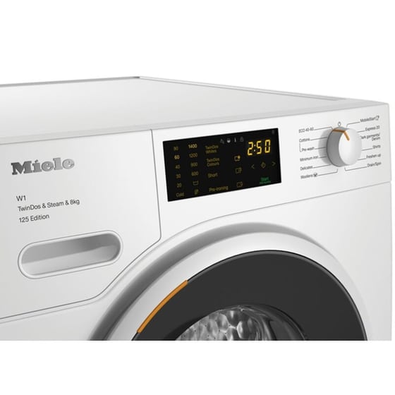 MIELE WWB680 WCS 125 Edition 8 kg 1.400 Στροφές Λευκό με Wi-Fi Πλυντήριο Ρούχων image 3