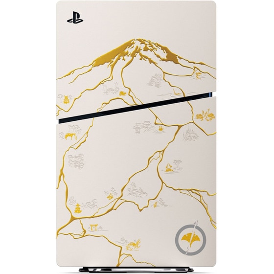 Sony PlayStation 5 Slim Ghost of Yotei Gold Limited Edition Bundle image 3