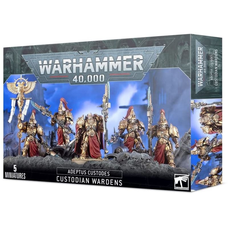 GAMES WORKSHOP Adeptus Custodes Custodian Wardens Warhammer 40k GAMES WORKSHOP