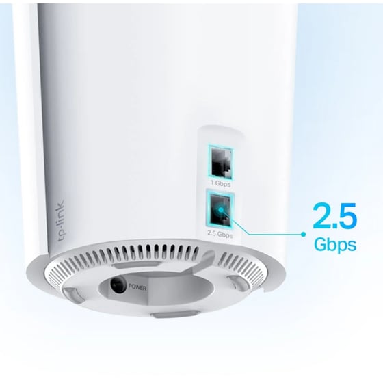 TP-Link Deco X90 Access Point Wi‑Fi 6 Tri Band (2.4 & 5 & 5 GHz) 6600 Mbps 2 τμχ image 2