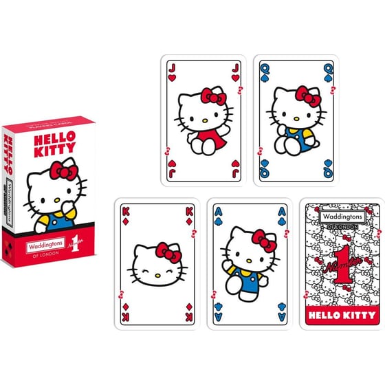 Τράπουλα Winning Moves Waddingtons No.1 Hello Kitty image 1