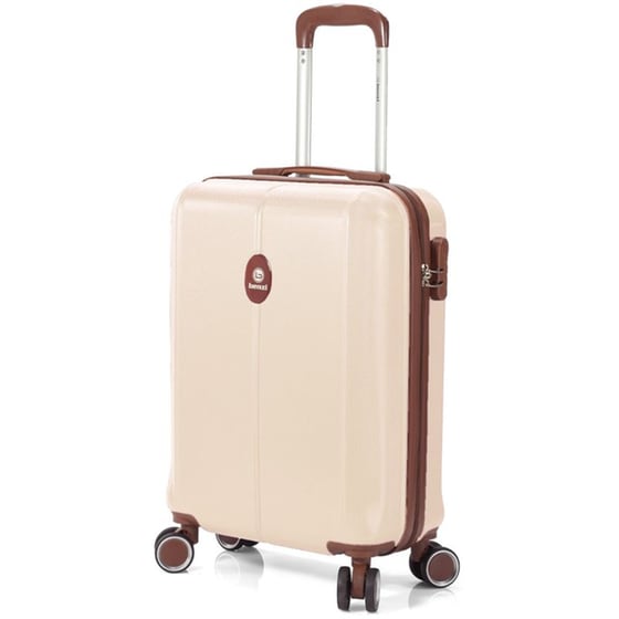 Βαλίτσα&nbsp;Μεγάλη&nbsp;Benzi&nbsp;Μπεζ 75cm image 1